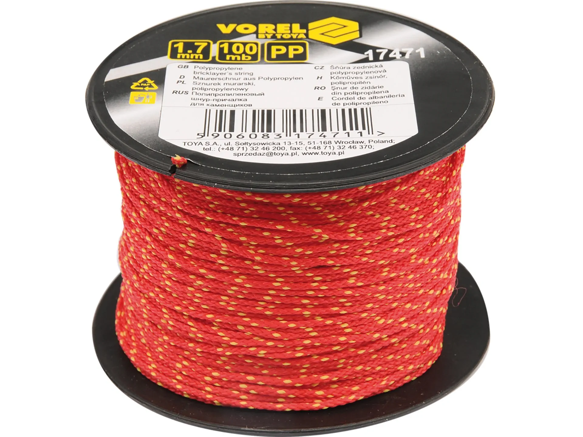 PP zidarski kanap 1.7 mm 100 m