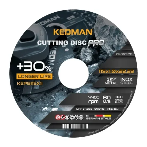 Kedman Pro ploča 125 x 1 inox